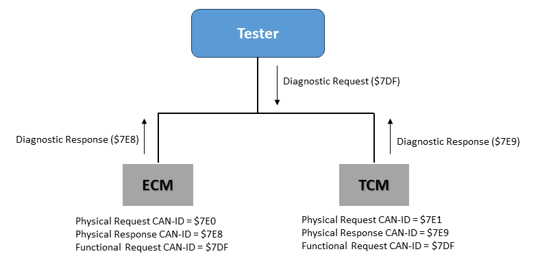 Functional Addressing in CAN protocol